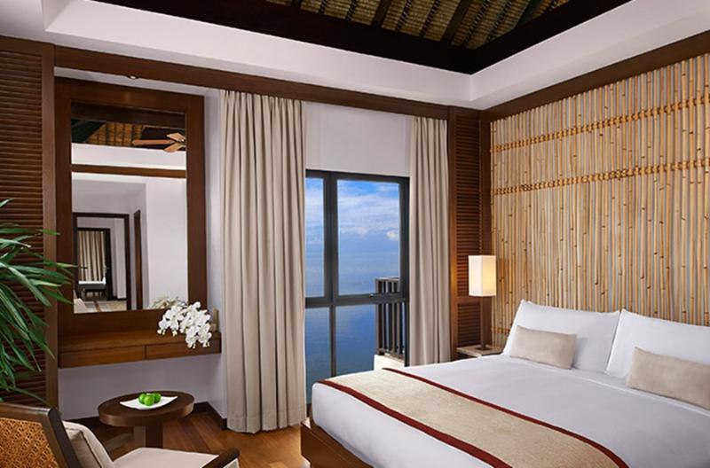 Avani Sepang Goldcoast Resort Kampong Bagan Lalang Kültér fotó A bedroom at the Shangri-La at the Fort